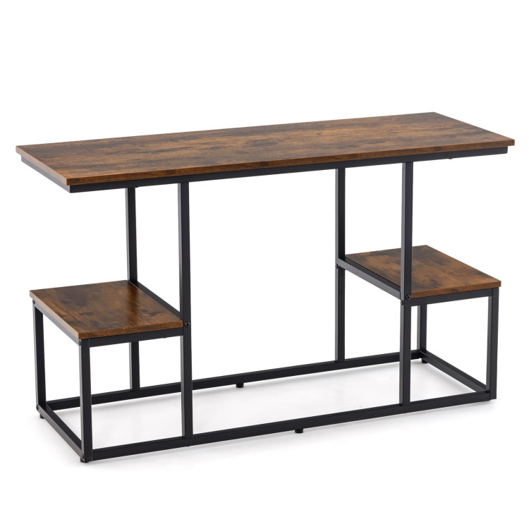 Rustic TV Console Table for 50 Inches TVs - Gallery View 1 of 11