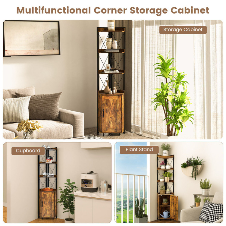 Corner Shelf Simple Multifunctional Corner Cabinet Living Room