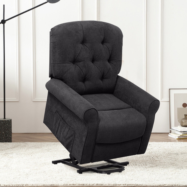 Upholstery Elderly Recliner Chair with Padded Seat Adjustable