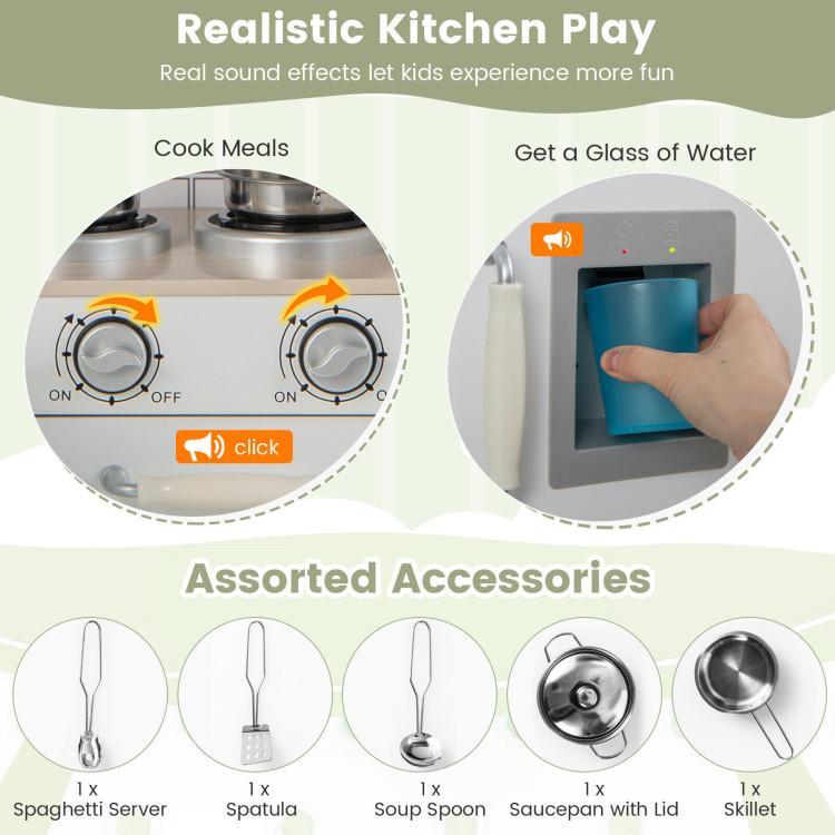 Style-Carry Kids Microwave Toy, Toy Kitchen Appliances, Play