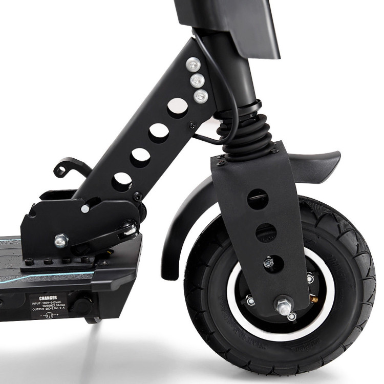 Foldable Electric Scooter with Removable Seat LEDCostway Gallery View 10 of 10