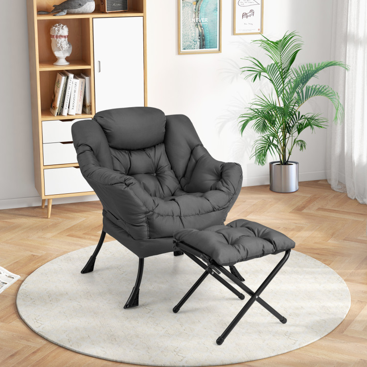 Modern Accent Sofa Chair With Folding