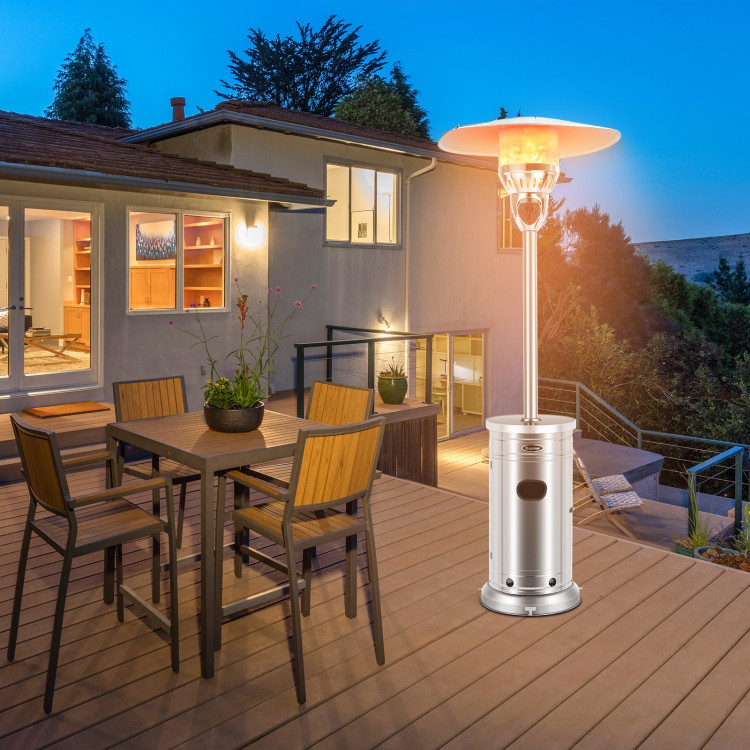 48000 BTU Patio Heater with Simple Ignition SystemCostway Gallery View 2 of 11
