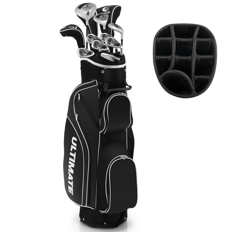 10 Pieces Womens Complete Golf Club Set with Alloy DriverCostway Gallery View 1 of 10