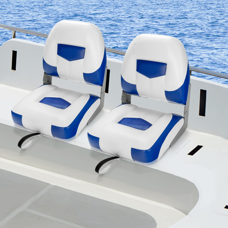 Deluxe Fishing Boat Seat Folding Marine Boat Seats, Fishing Boat