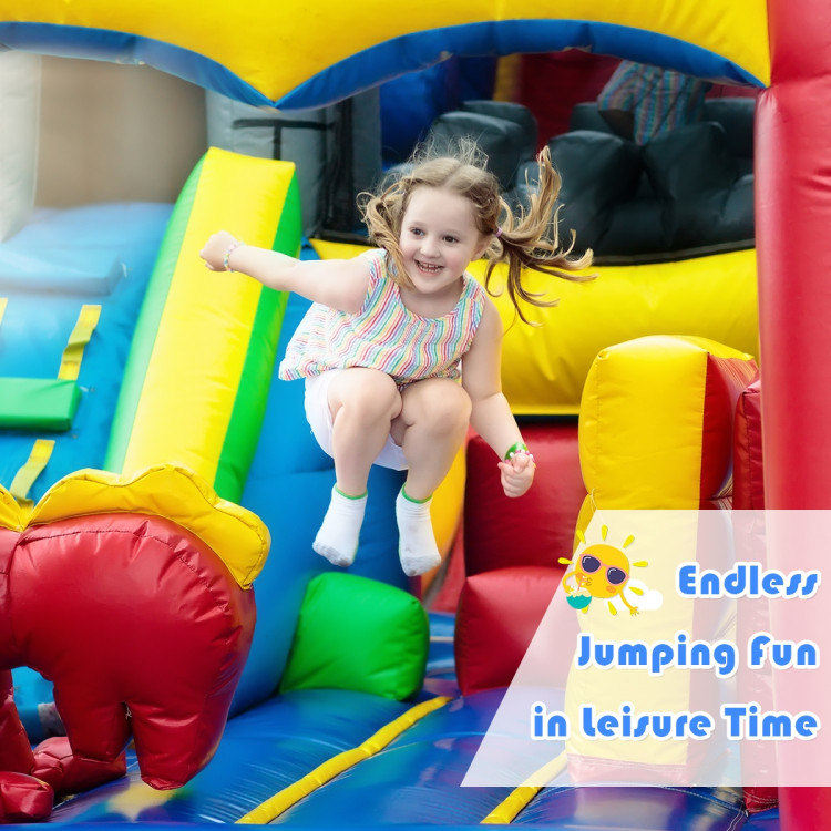 Inflatable Bounce House Castle Jumper Without BlowerCostway Gallery View 3 of 9