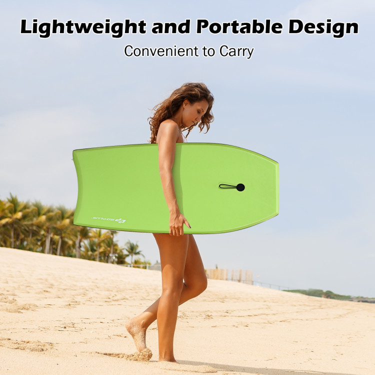 Super Surfing  Lightweight Bodyboard with Leash-MCostway Gallery View 9 of 9