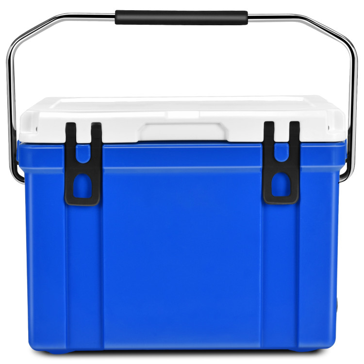 26 Quart Portable Cooler with Food Grade Material-BlueCostway Gallery View 10 of 15