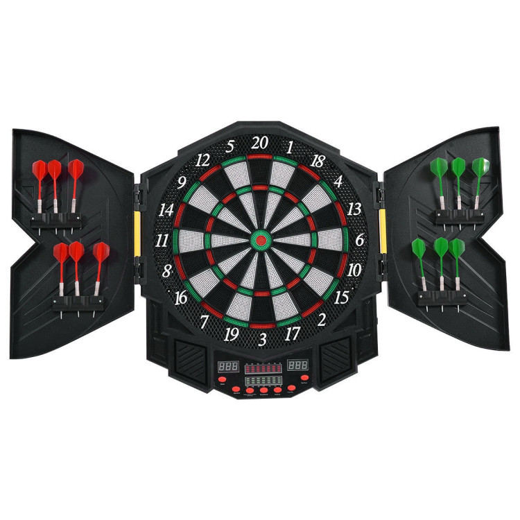 Professional Electronic Dartboard Set with LCD DisplayCostway Gallery View 1 of 11