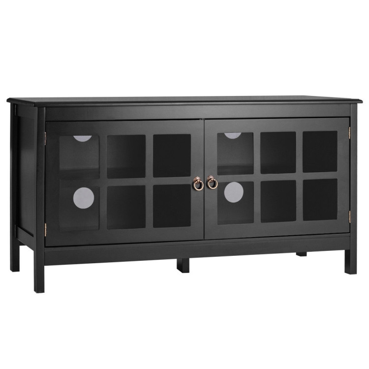 50 Inch Modern Wood Large TV Stand Entertainment Center for TVCostway Gallery View 1 of 14