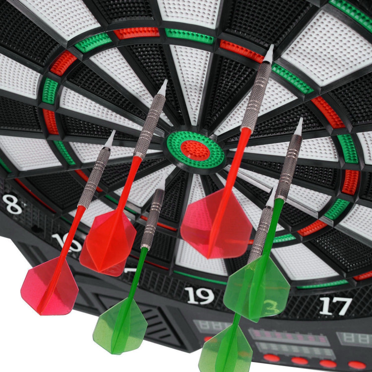 Professional Electronic Dartboard Set with LCD DisplayCostway Gallery View 10 of 11
