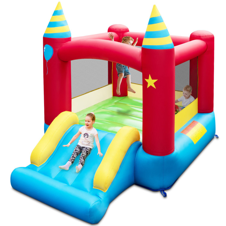 Kids Inflatable Bounce Castle Excluded BlowerCostway Gallery View 3 of 8