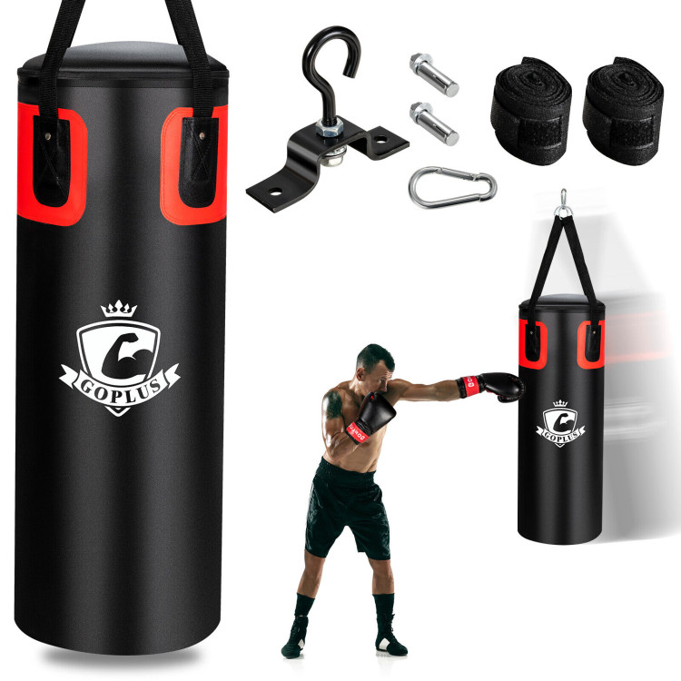 Filled Punching Bag Set for Adults- 56 lbsCostway Gallery View 7 of 12