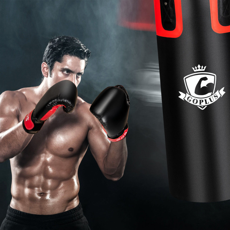 Filled Punching Bag Set for Adults- 56 lbsCostway Gallery View 1 of 12