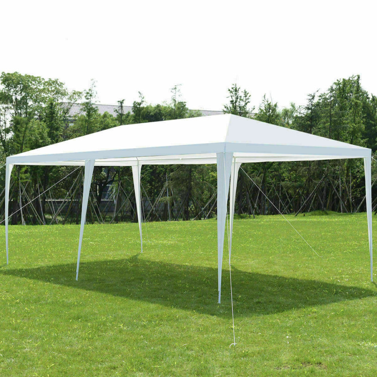 10 x 20 Feet Outdoor Party Wedding Canopy Tent with Removable Walls and Carry BagCostway Gallery View 8 of 14
