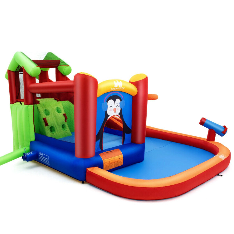 Inflatable Slide Bouncer and Water Park Bounce House Without BlowerCostway Gallery View 9 of 12