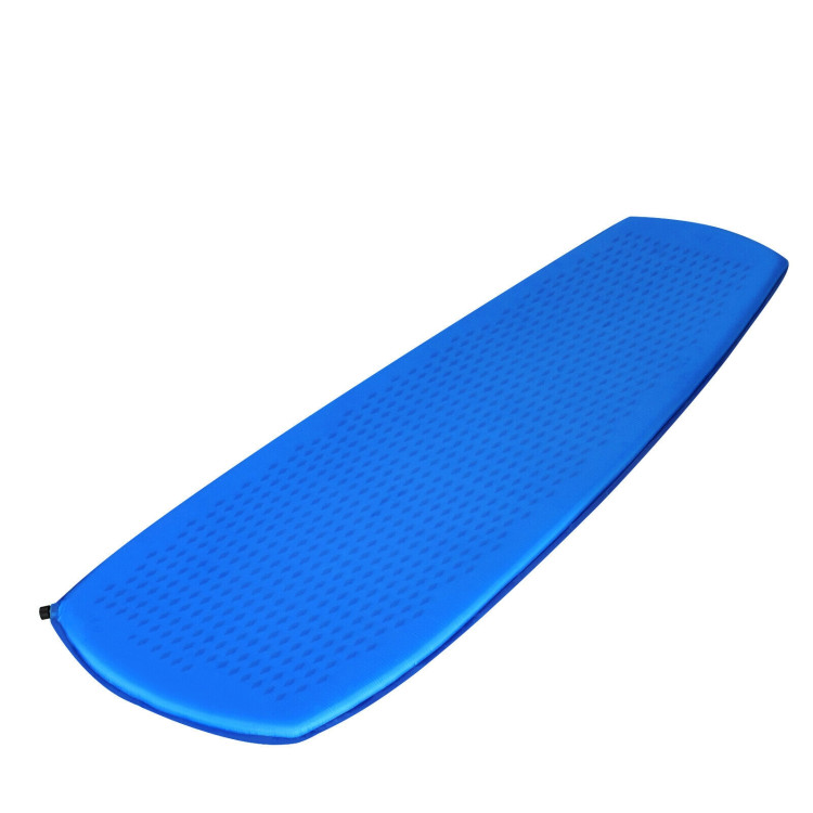 Inflatable Sleeping Pad with Carrying Bag-BlueCostway Gallery View 7 of 10