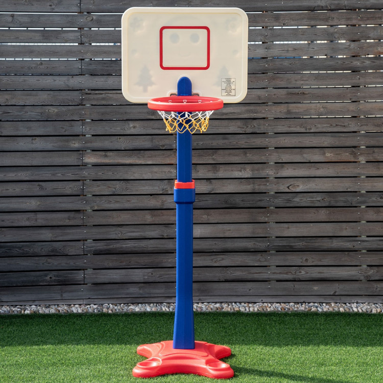 Kids Adjustable Height Basketball Hoop StandCostway Gallery View 3 of 11
