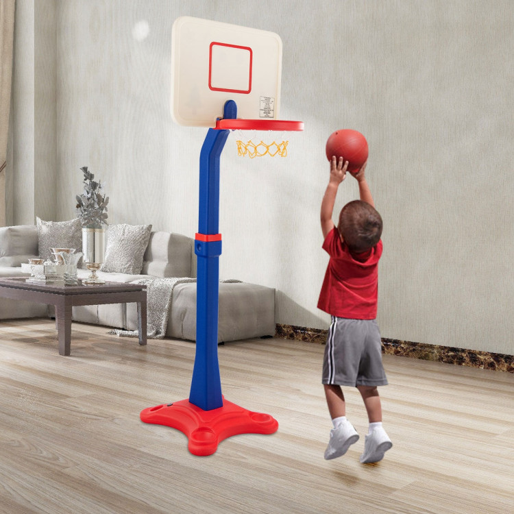 Kids Adjustable Height Basketball Hoop StandCostway Gallery View 7 of 11