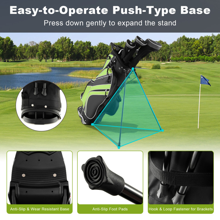 Transport Golf Cart Bag - Featuring My-Way Club Divider