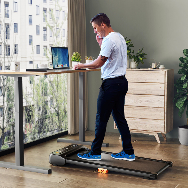 Under Desk Walking Pad Treadmill for Home/Office with Watch-Like