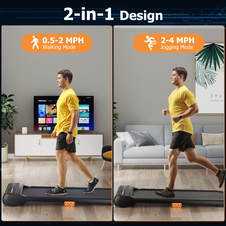 Walking Pad, Smart Walking Treadmill with App,Remote Control LED Display  for Home&Office