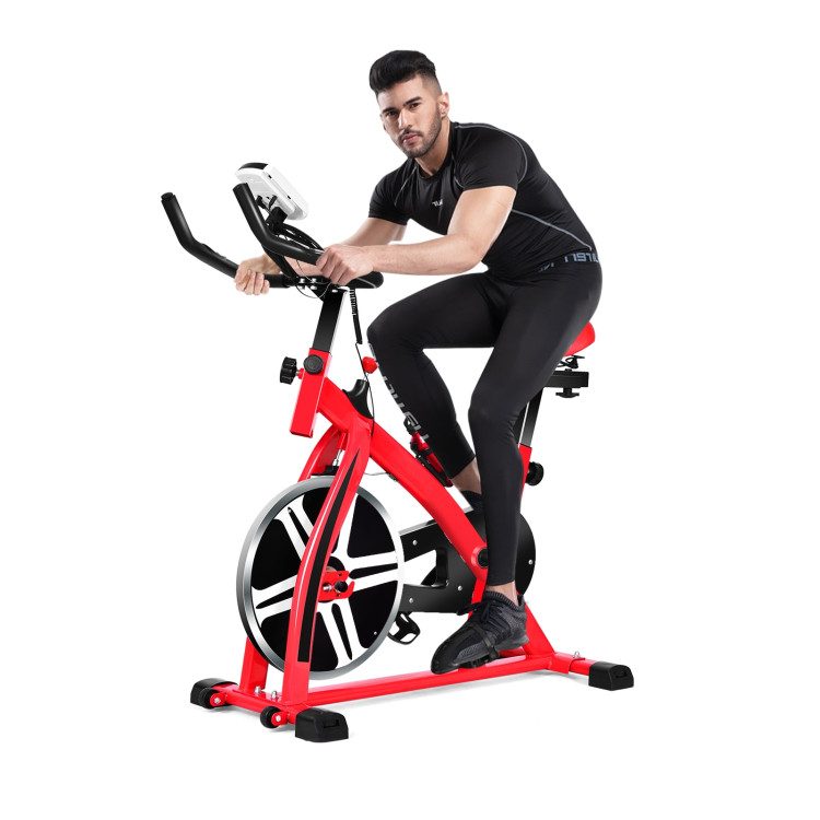 Adjustable Exercise Bicycle for Cycling and Cardio FitnessCostway Gallery View 4 of 10