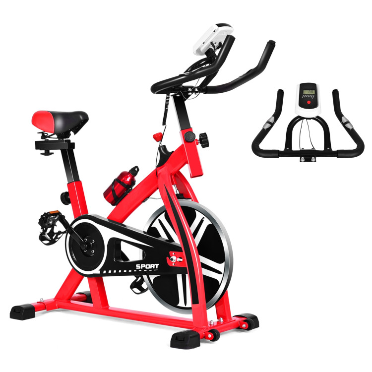 Adjustable Exercise Bicycle for Cycling and Cardio FitnessCostway Gallery View 6 of 10