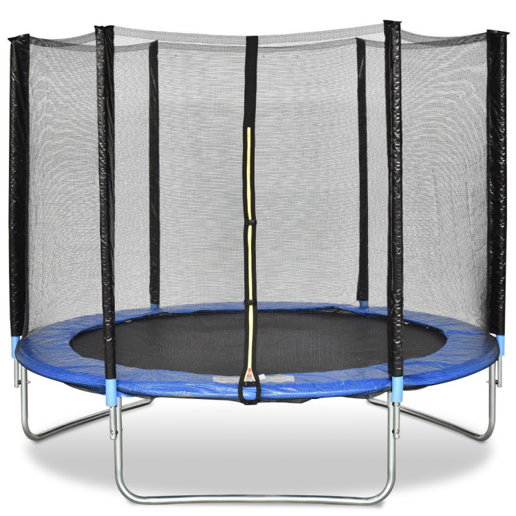 8 feet Safety Jumping Round Trampoline with Spring Safety PadCostway Gallery View 1 of 9