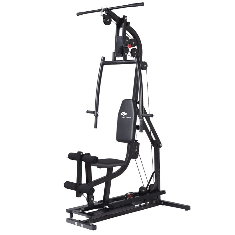 Multifunctional Home Gym Station Workout Machine Training SteelCostway Gallery View 2 of 10