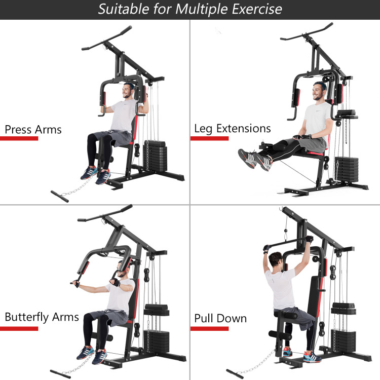 Multifunction Cross Trainer Workout MachineCostway Gallery View 10 of 10