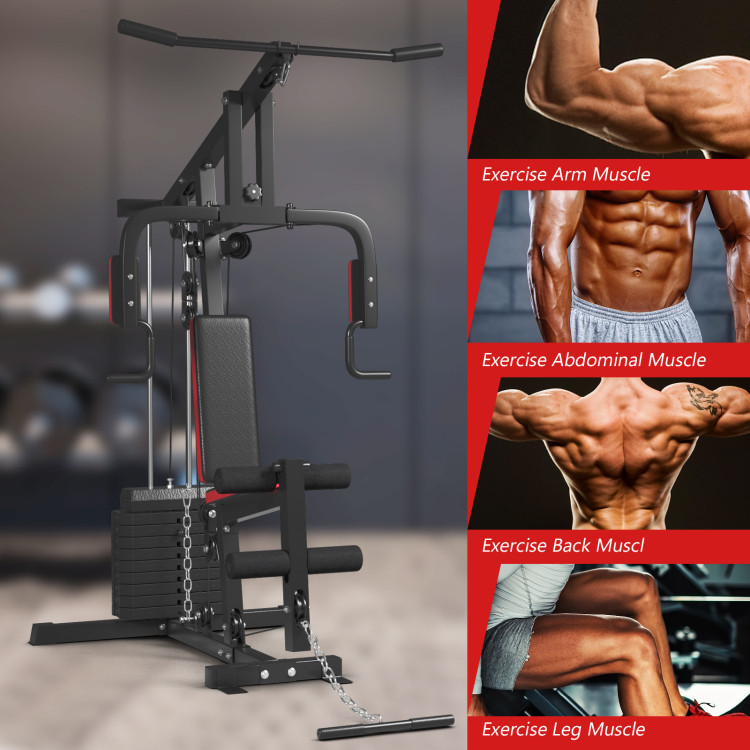 Multifunction Cross Trainer Workout MachineCostway Gallery View 4 of 10