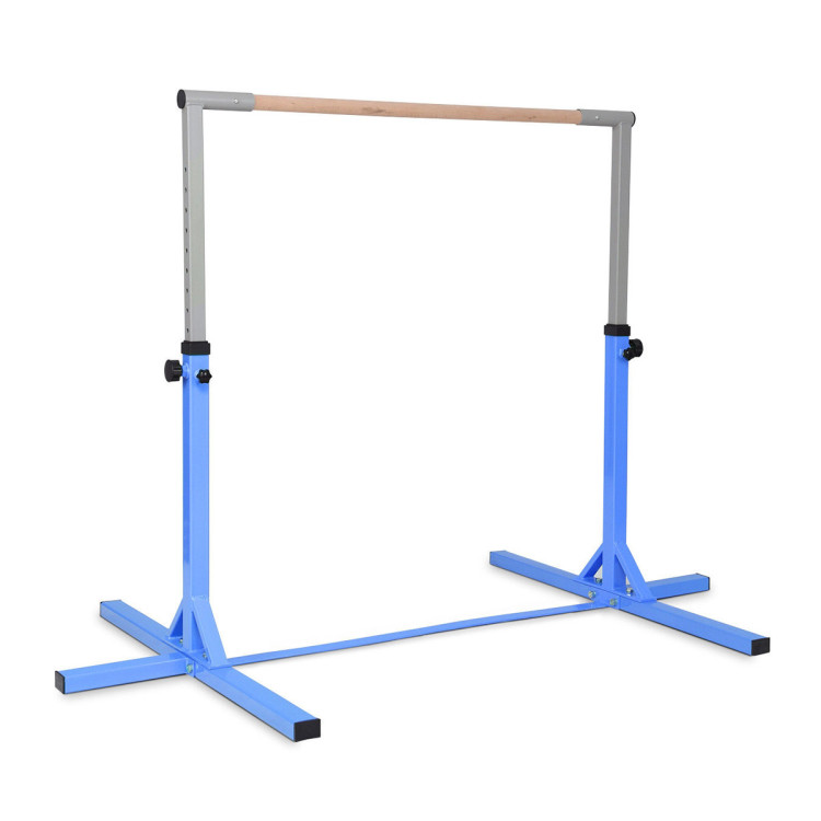 Gymnastics Horizontal Bar with Adjustable Height for Kids - Gallery View 1 of 11