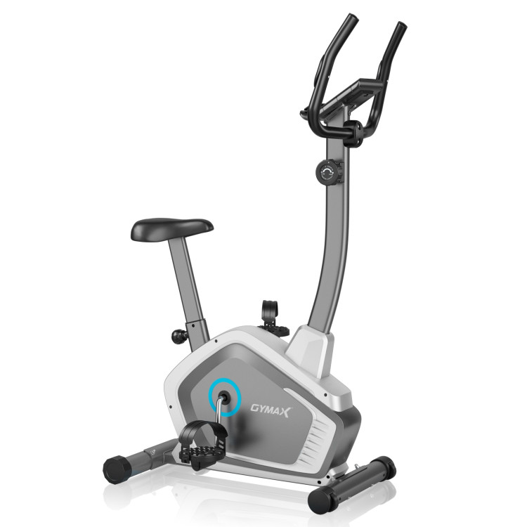 Magnetic Stationary Upright Cycling Bike with 8-Level ResistanceCostway Gallery View 1 of 12