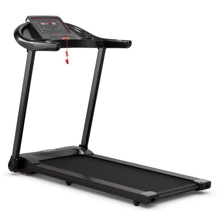 2.25HP Electric Folding Treadmill with HD LED Display and APP Control SpeakerCostway Gallery View 1 of 12