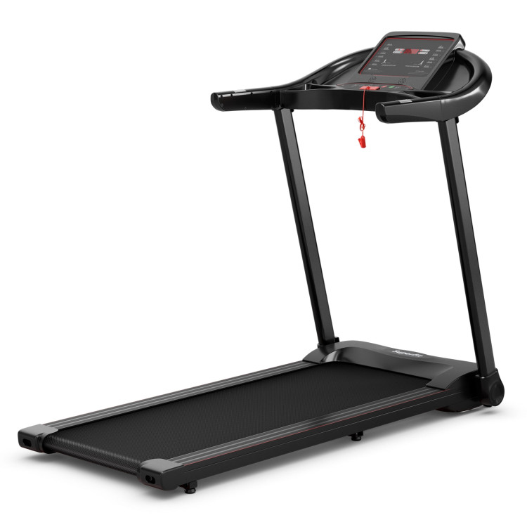 2.25HP Electric Folding Treadmill with HD LED Display and APP Control SpeakerCostway Gallery View 4 of 12