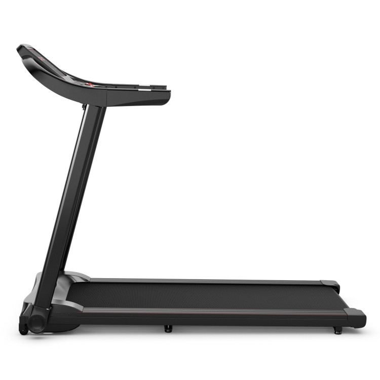 2.25HP Electric Folding Treadmill with HD LED Display and APP Control SpeakerCostway Gallery View 8 of 12