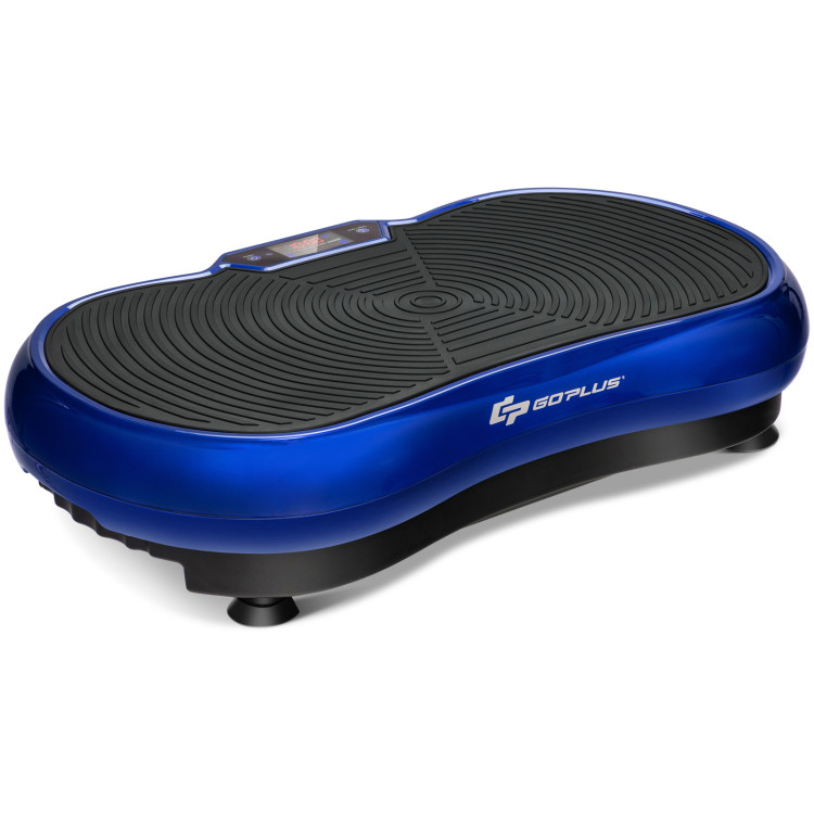 3D Vibration Plate Fitness Machine with Remote Control-BlueCostway Gallery View 1 of 11