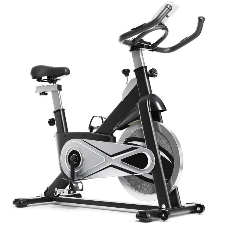 Exercise Bike Stationary Cycling Bike with 40 Lbs FlywheelCostway Gallery View 1 of 12
