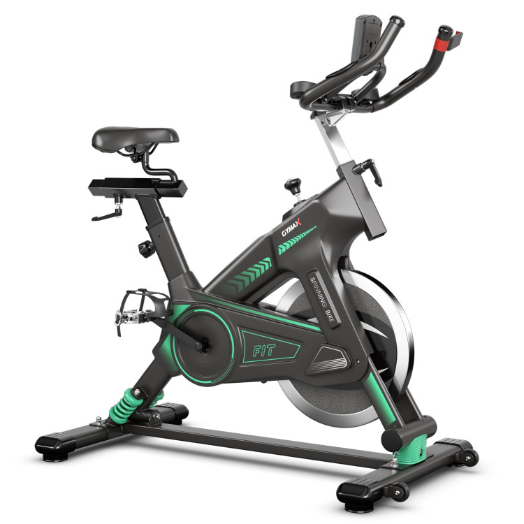 Stationary Exercise Cycling Bike with 33lbs Flywheel for HomeCostway Gallery View 1 of 10