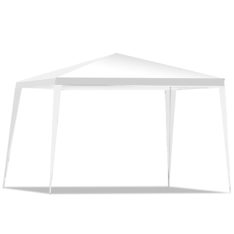 10 x 10 Feet Outdoor Wedding Party Canopy Tent for BackyardCostway Gallery View 1 of 7