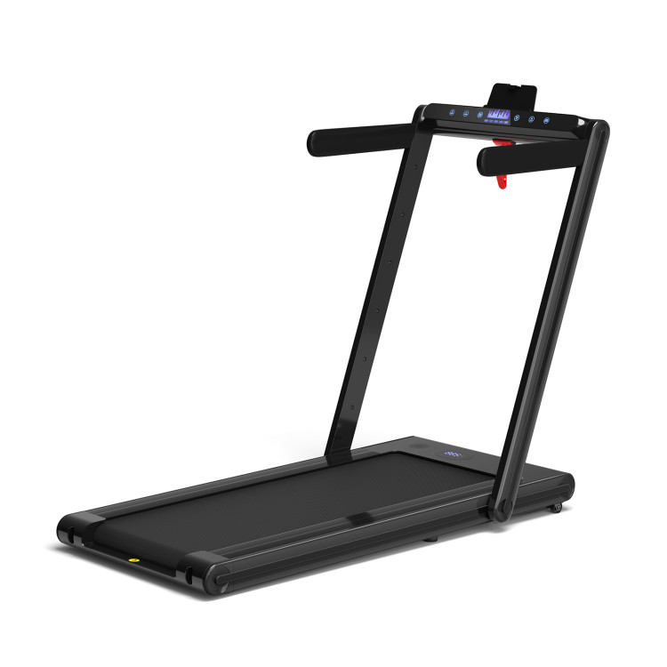 Costway 2 in 1 folding treadmill reviews clearance