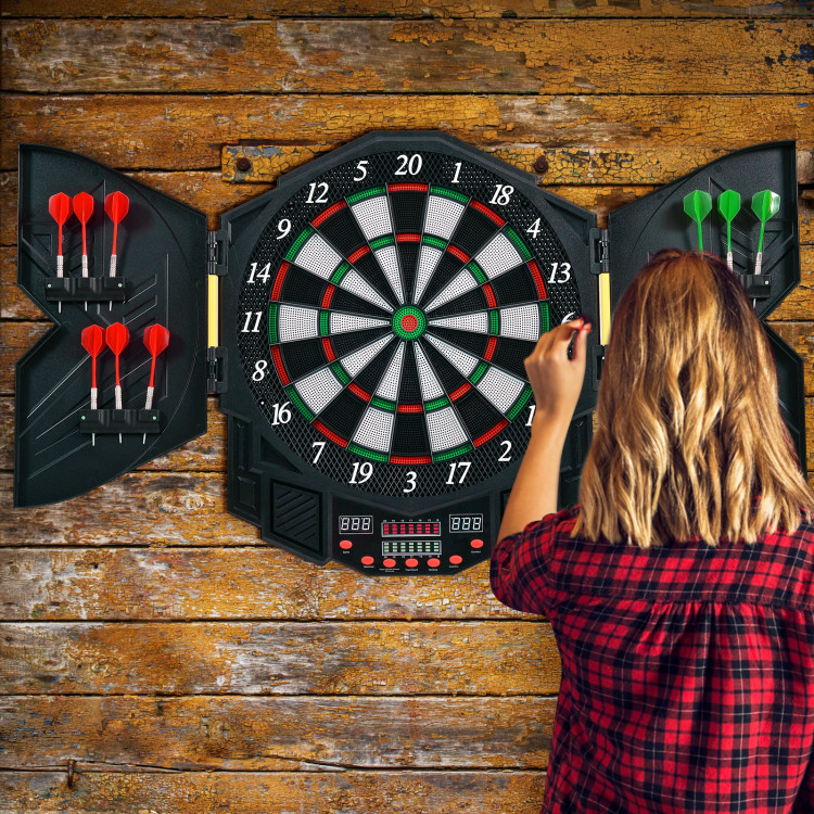 Professional Electronic Dartboard Set with LCD DisplayCostway Gallery View 5 of 11