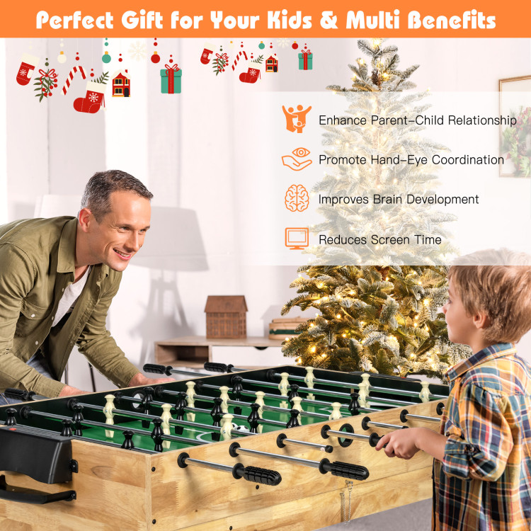 10-in-1 Multi Combo Game Table Set for Home - Costway