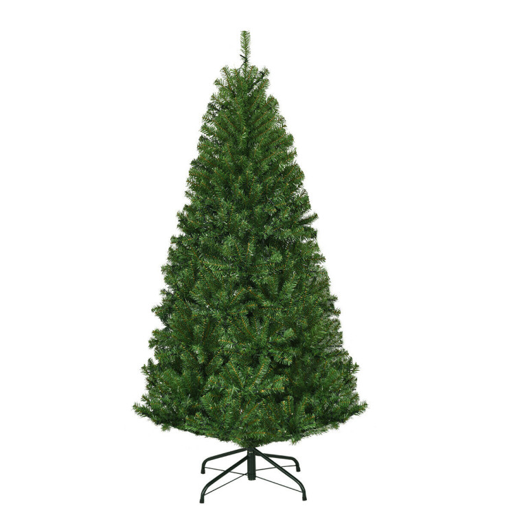 Artificial Premium Hinged Christmas Tree-4 ftCostway Gallery View 1 of 9