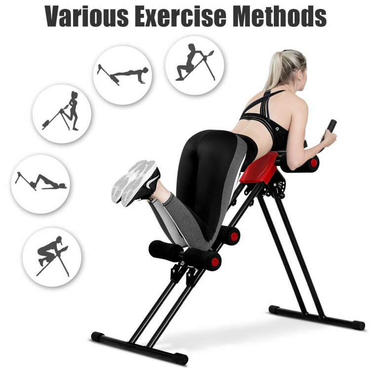Abdominal Workout Equipment with LCD Monitor for Home GymCostway Gallery View 5 of 13