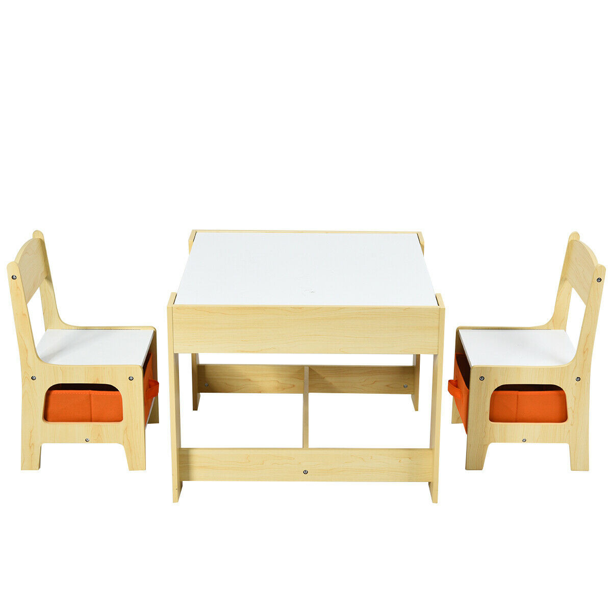 childrens table and chairs with storage