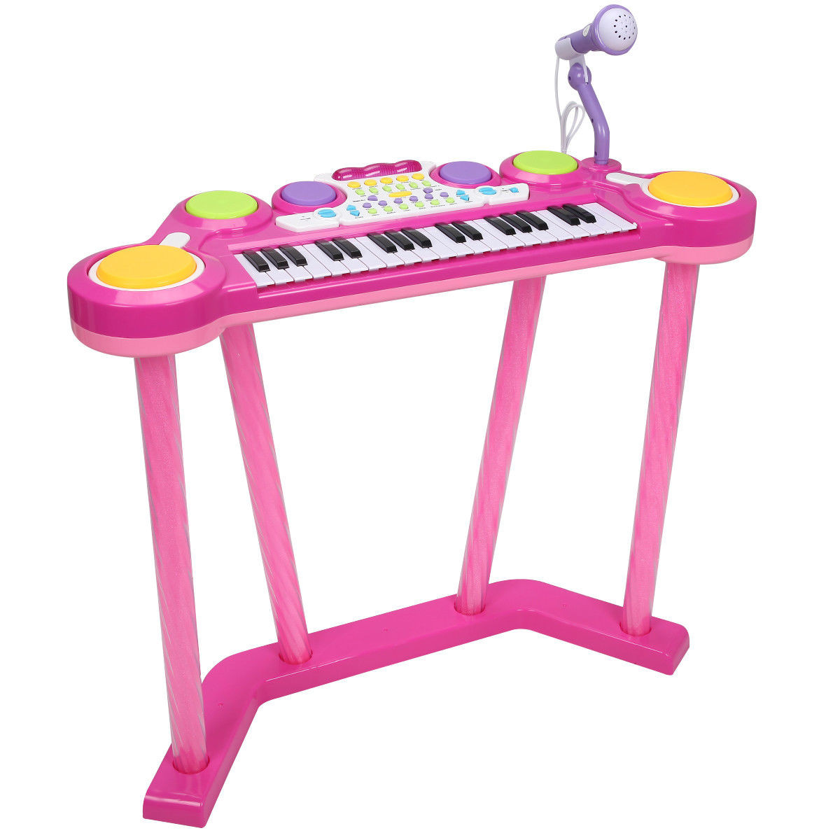 toddler piano with microphone