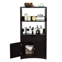 Bathroom Storage Cabinet with Drawer and Shelf Floor Cabinet