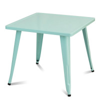 27-Inch Kids Square Steel Table Play Learn Activity Table